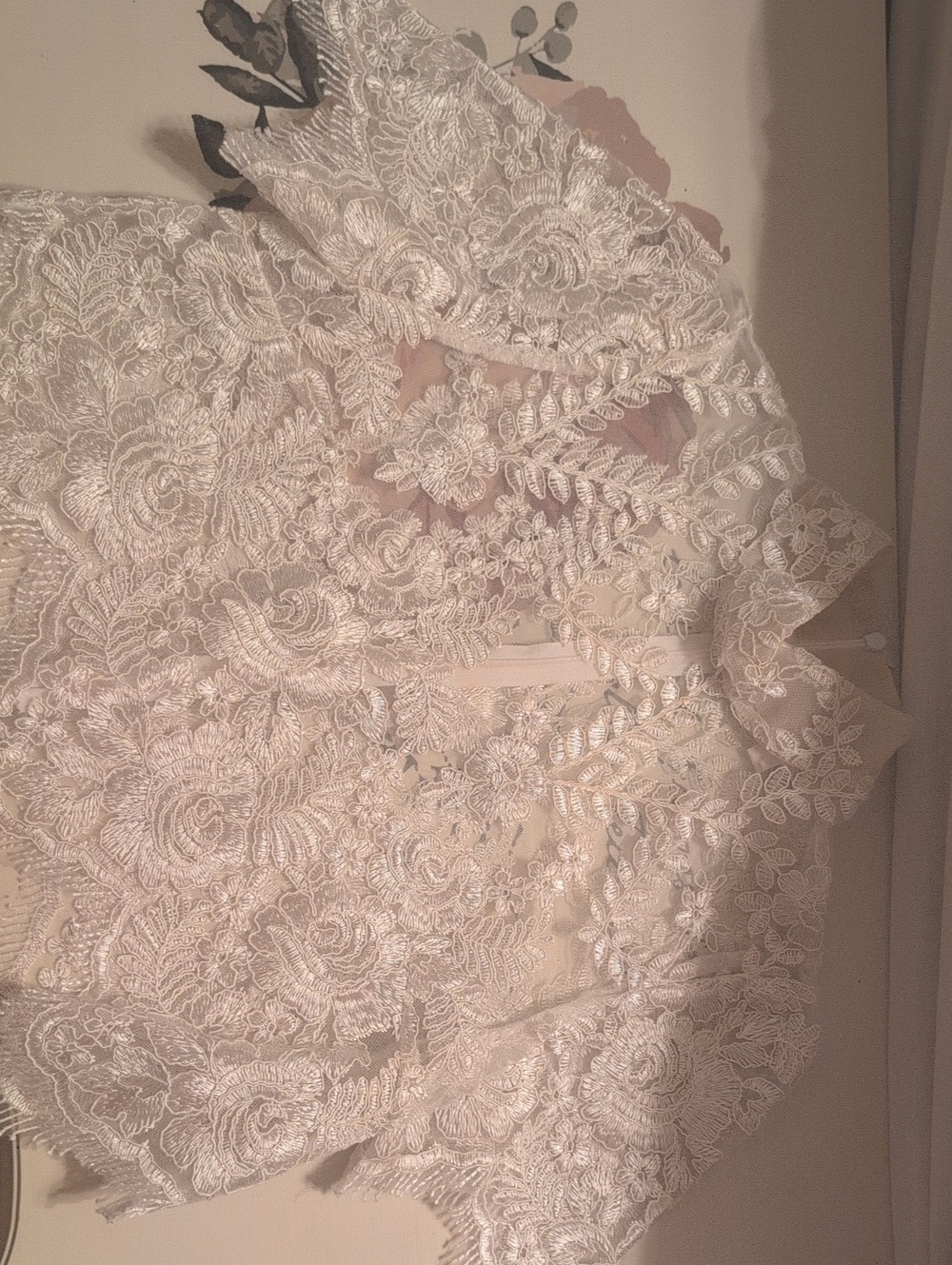 Stone Cold Fox Crop Lace Top